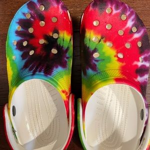Tie-Dye Crocs